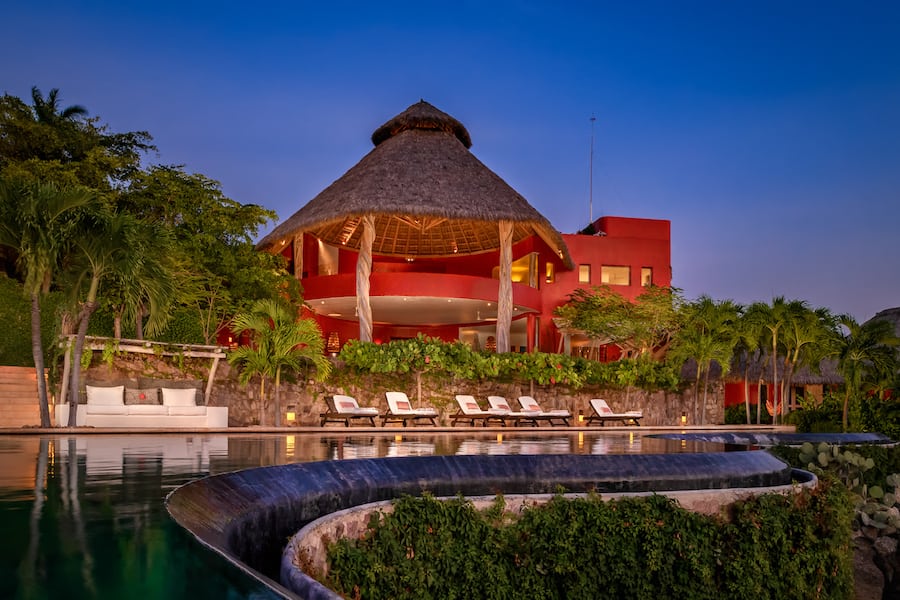 Event venue in Careyes, Mexico